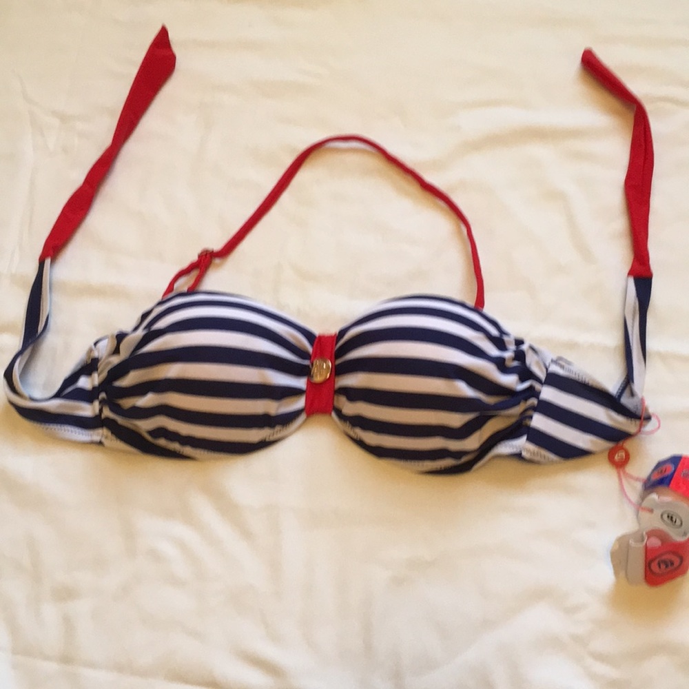 BiSeaFairy Bikini Top Sz XL. Nautical Themed